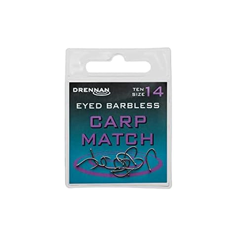 Drennan Barbless Carp Hooks Size 14 Cover