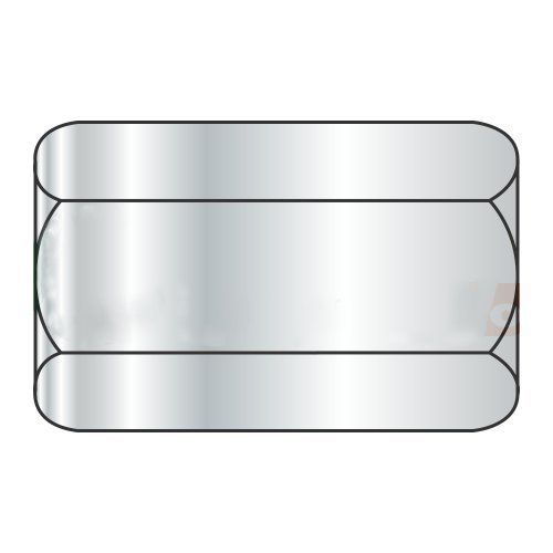 1/4-20 X 7/8" (3/8" AF) Hex Coupling Nuts/Steel/Zinc (Carton: 600 pcs)