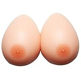 ✔Diese Brustformen bieten den natürlichen Bounce und wackeln echte Brüste， besonders hautfreundliches und weiches Silikon-Gel sorgt für eine optimale Formgebung.