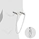 ALMYMM Nippelklemmen Brustwarzen Nipple mit Kette Clamps Sex Klemmen Extra Stark Brust Stimulator Erotik SM BDSM Fetisch Nippelkett Sexspielzeug Für Frauen Männer