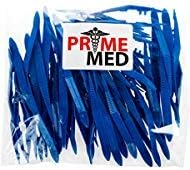 PrimeMed Plastic Blue Forceps/Tapered Tweezers at Bulk Pricing (25 Pack)
