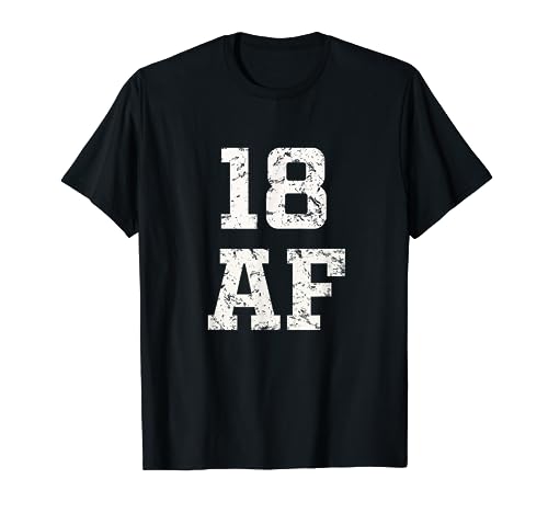 18 AF 18th Birthday 2000 Vintage Bday Gift T-Shirt