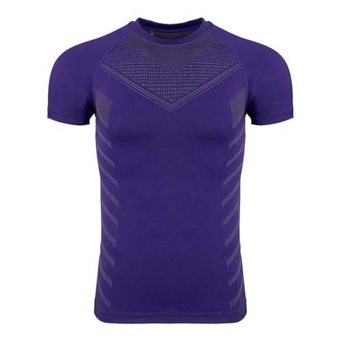 T-shirt moulant de sport homme pour fitness et running