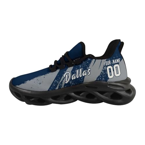 City Custom Football Flex Sneakers Personalized Name Number Athletic Shoes Fans Gifts Breathable Casual Shoes for Men Women3