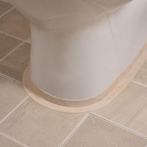 Image of White Waterproof Caulk Tape PVC Self Adhesive Caulk Strip Joint Adhesive Shower Bathtub Joint Strip Bathroom Sealing Tape Kitchen Sealing Tape and Shower Tile Sealant