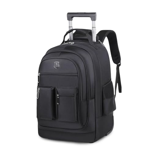 FANDARE Bolsa con Ruedas para Laptop se Adapta a portátiles de hasta 15.6 Pulgadas Mochila Portatil...