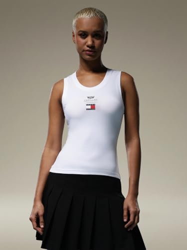 Image of F1 Cadillac Slim fit Cotton Round Neck Tank top