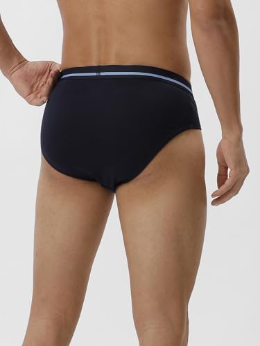 Image of RAMRAJ COTTON Men 100% Combed Cotton Outer Elastic Briefs (Pack of 2)
