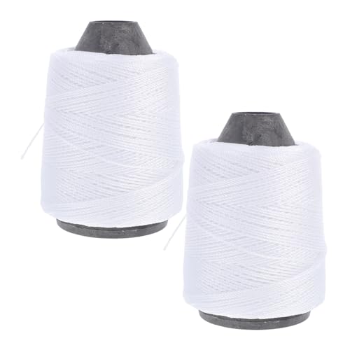 2 Rollos de Cuerda de Nylon Resistente para Construcción, Albañilería y Jardinería para Proyectos en Interiores y Exteriores miniatura 1