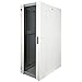 RackMatic - Szafa Rack 19" Mobirack stojąca 42U Szerokość 600 Głębokość 1000 Białe Szklane Drzwi