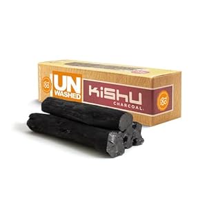 Kishu Charcoal Unwashed – 3 To Go Sticks for Water Bottles. The finest Japanese binchotan!