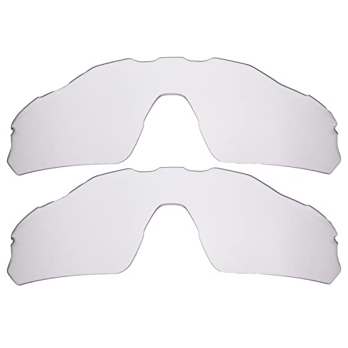 Lentilles Oakleys Radar EV Pitch polarisées transparentes anti-reflet pour sportifs