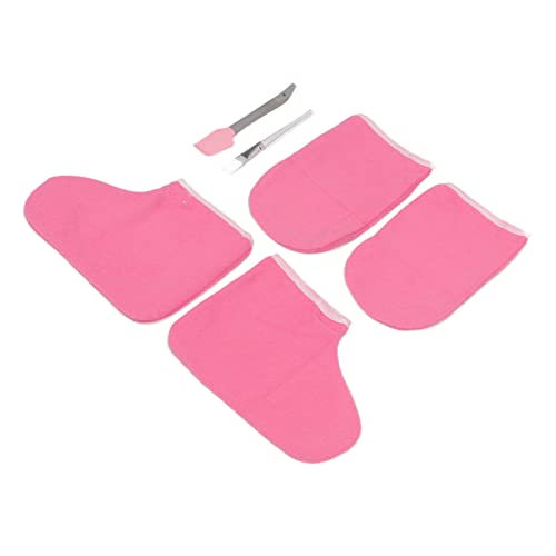 Set de Tratamiento de Cera para Manos y Pies con Guantes y Calcetines Desechables miniatura 3