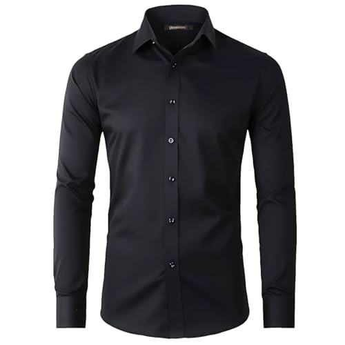 Beninos Men's Dress Shirts Casual Long Sleeve Button Down Shirt