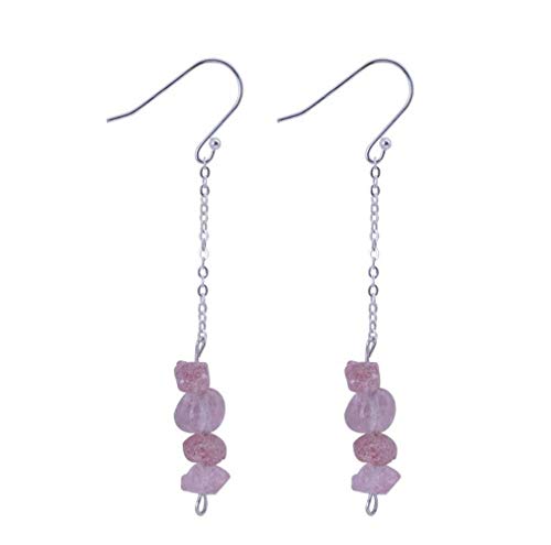 Boucles d'oreilles pendantes artisanales en cristal, le cadeau idéal pour femme et fille