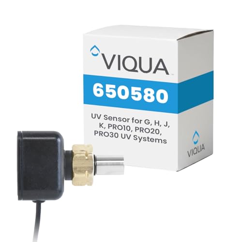VIQUA 650580 Professional UV Water System Sensor - OEM Replacement Sensor for G, H, J, K, Pro10, Pro20, Pro30, Pro50 Series Ultraviolet Output Monitor for Water Treatment