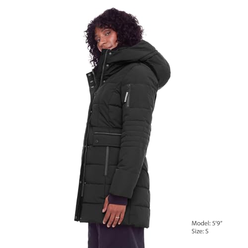 ALPINE NORTH Kootney Women’s Vegan Down Mid-Length Parka – Insulated, Water-Repellent Winter Coat with Hood2