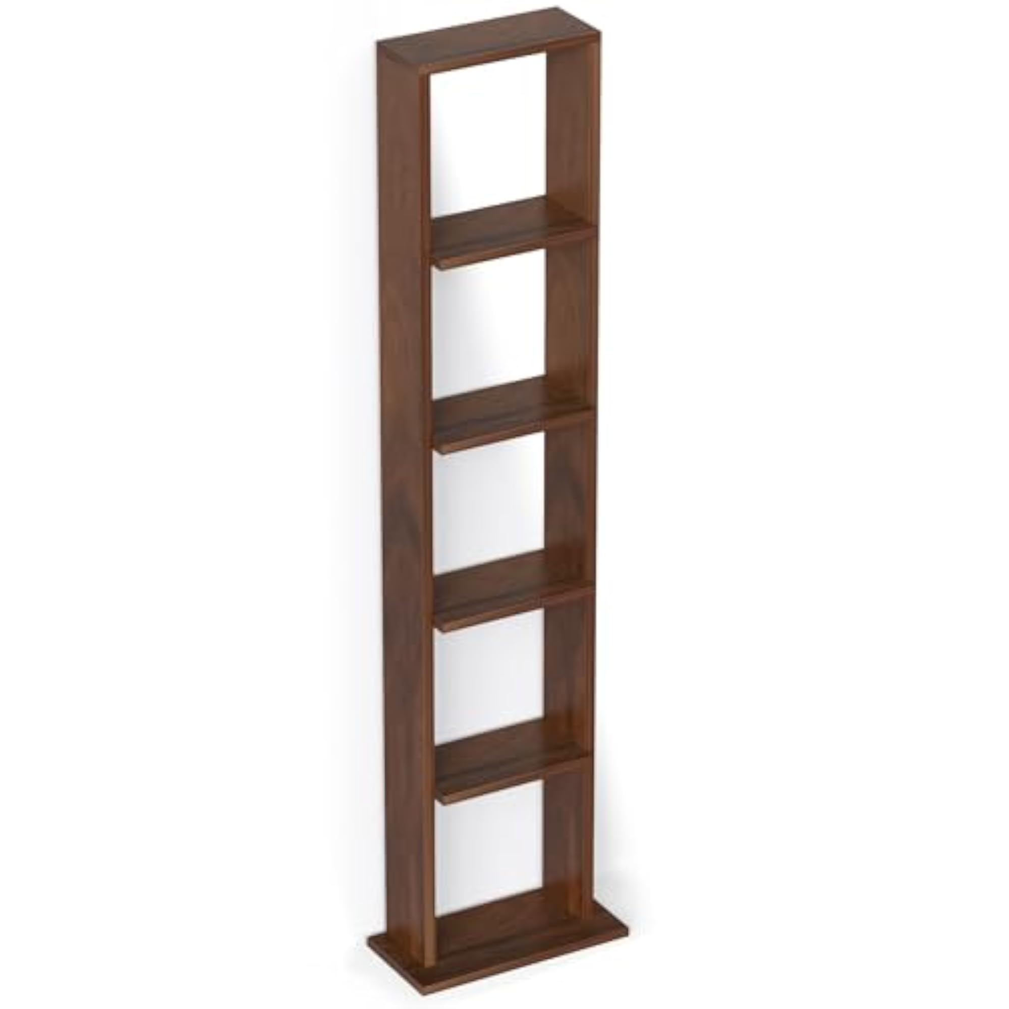 Engineered Wood Bookshelf Cabinet Organizer with Shelves