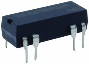 NTE Electronics R56-1D.5-6 General Purpose Dual in Line Package DC Reed Relay, SPST-NO, 0.5 AMP, 5 VDC