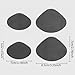 APLVFFZH 4Pcs Shoe Heel Repair Patches Inside Shoe Patches for Holes Practical for Men/Women Comfortable Self Sticky Heel Hole Stickers, White