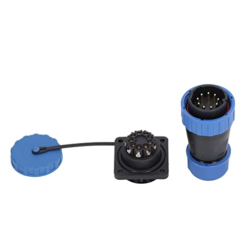 Conector de potencia Semme IP68 380V 45A 9 pines miniatura 5