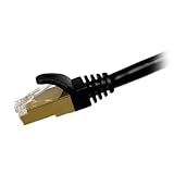 Cables Unlimited Cat7 Shielded 600Mhz Patch Cables 7 Feet Black