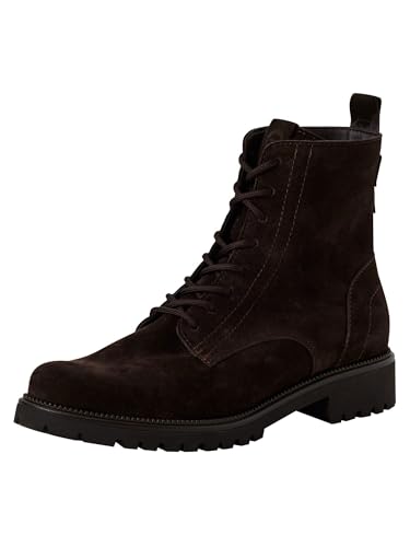 Botte tendance Femme Tamaris 1-25402-43 en cuir noir confort