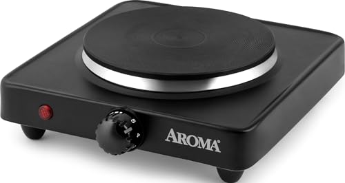 Aroma Housewares AHP-303 Single Burner Hot...