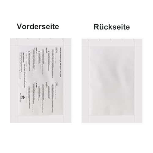 AMATHINGS Ölpapier für Aktenvernichter passend für DIN A4 Einschub – Schmiermittelblätter für Aktenvernichter verfügbar als 10er Pack – Ölblätter