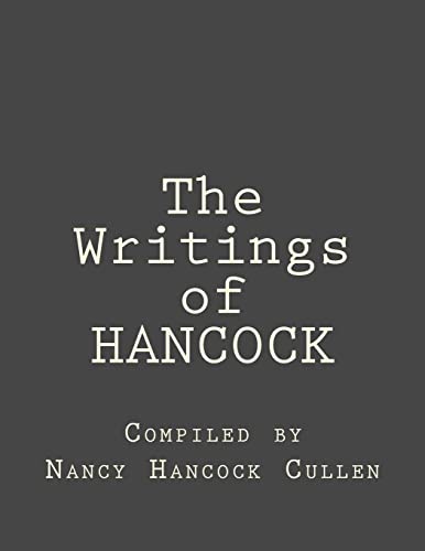 The Writings of HANCOCK