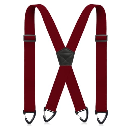 Image of Sintege X Back Hidden Suspenders for Men 1.5 Inch