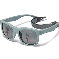 Musivon Baby Sonnenbrille 6 monate - 2.5 Jahre, Polarisierte Kinder Sonnenbrille Flexibler Rahmen fur Jungen Mädchen