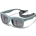 Musivon Baby Sonnenbrille 6 monate - 2.5 Jahre, Polarisierte Kinder Sonnenbrille Flexibler Rahmen fur Jungen Mädchen