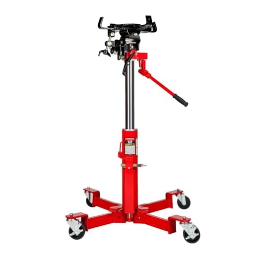 Sunex 7796 1000-Pound Air and Hydraulic Telescopic Transmission Jack