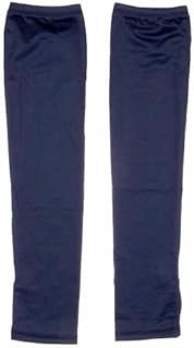 アームカバー 冷感 腕カバー ひんやり 指掛けタイプ 冷感素材 水に濡らすだけ 繰り返し 日焼け防止 UV対策 スポーツ アウトドア 運転 自転車 男女兼用 クールポイント瞬間冷却アームカバーCP-003 ネイビー