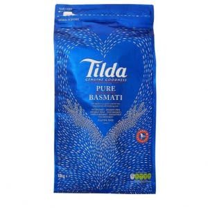 Tilda Pure Original Basmati Rice 10 Kg - Aromatic, Extra Long Grain - Ideal for Curries, Biryani, and Pilaf - Authentic Indian Basmati Rice
