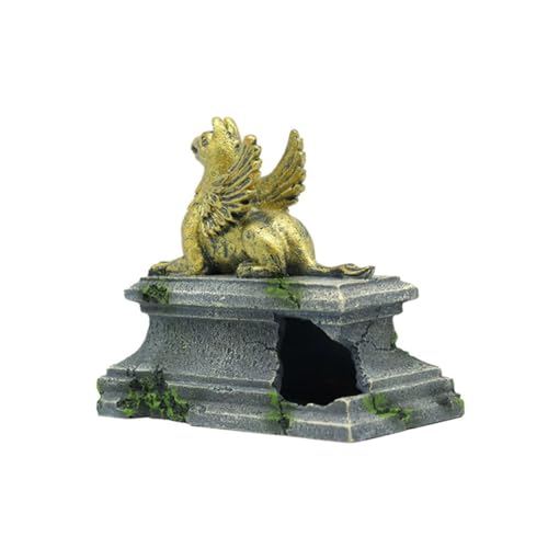 RORPOIR De Iniciación De Casa Estatua De Deidad Voladora Decoración De Acuario
