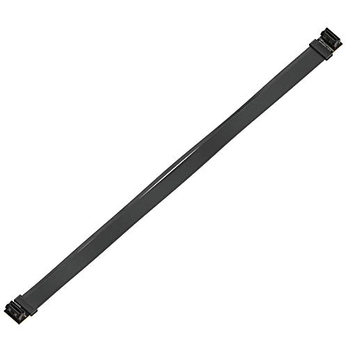 Image of LINKUP - Flexible SLI Bridge GPU Cable Extreme High-Speed Technology Premium Shielding 85 ohm Design for NVIDIA GPUs Graphic Cards┃NOT Compatible with AMD or RTX 2000 /3000 GPU - [40 cm]