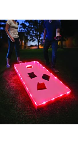 Image of TossBrightz LED Cornhole Lights (Set of Two) - Weather Resistant Kit