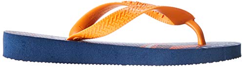 Chinelo, Havaianas, Kids Athletic, Marinho/Laranja Vibrante, 33/34, Meninos