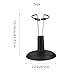 spansee Lightstick Stand Kpop, Holder for Official Lightstick, Display Stand Compatible for Stray Kids Lightsticks/ Enhypen Lightstick/ Ateez Lightstick/ Twice Lightstick, Set of 5, Black