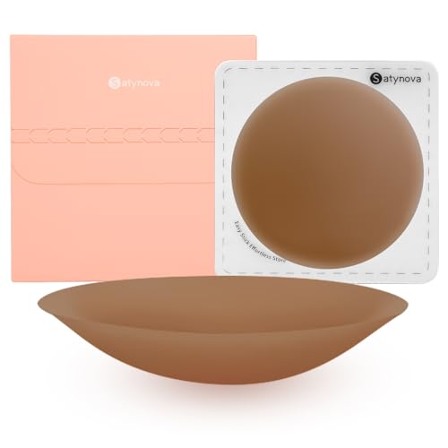 Image of Nipple Covers for Women，Reusable Silicone Adhesive Pasties | 2 Pairs,Waterproof,Sweat-Resistant,Ultra Thin,Reusable Silicone,Invisible Under Clothes，for Deep V Dresses & Wedding