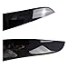 RJHUYDS 2Pcs Car Front Headlight Eyelids Eyebrows for VW Polo MK5 6R 6C GTI TSI TDI MPI 2009-2017, Headlights Eyebrow Protection Lamp Strip Trim Cover Decoration Accessory