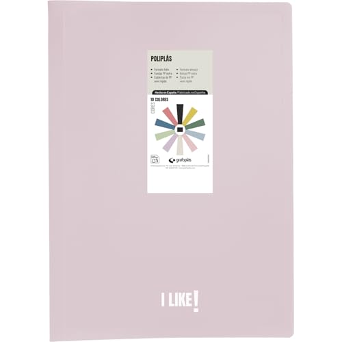 Portefeuille en plastique souple rose 40 pochettes transparentes anti-reflet