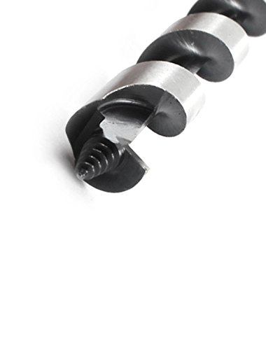 Aexit 8Mm Threaded Metalworking & Multipurpose Drill Bits Tip Hex Shaft Auger Wood Drill Bit Step Drill Bits 20Cm Length #TOP2