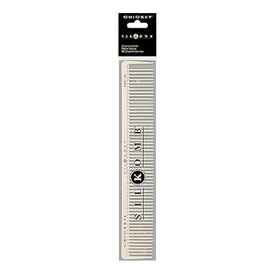 Cricket Silkomb Pro-25 Multi Purpose Hair Cutting Comb - Silicone-Injected, Seamless Teeth with Dual Tooth Pattern for Precision Cutting, Styling, Ideal for All Hair Types