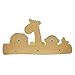 Fantasy Fields - Sunny Safari Animals Thematic Kids Wooden Wall Hooks | Imagination Inspiring Hand Painted Details | Non-Toxic, Lead Free Water-Based Paint