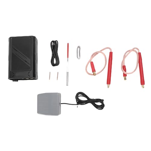 Image of Garosa Spot Welder, 1200A 10000W Portable Double Pulse Spot Welding Machine with Temperature Regulation, for 0.3mm Ni Plating and 0.15mm Pure Ni Sheet