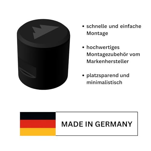 Generisch Snowboard Wandhalterung inkl. Montagezubehör vom Markenhersteller - Moderne und minimalistische Aufbewahrung