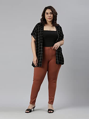 Image of GO COLORS Women Mid Rise Premium Straight Jeans